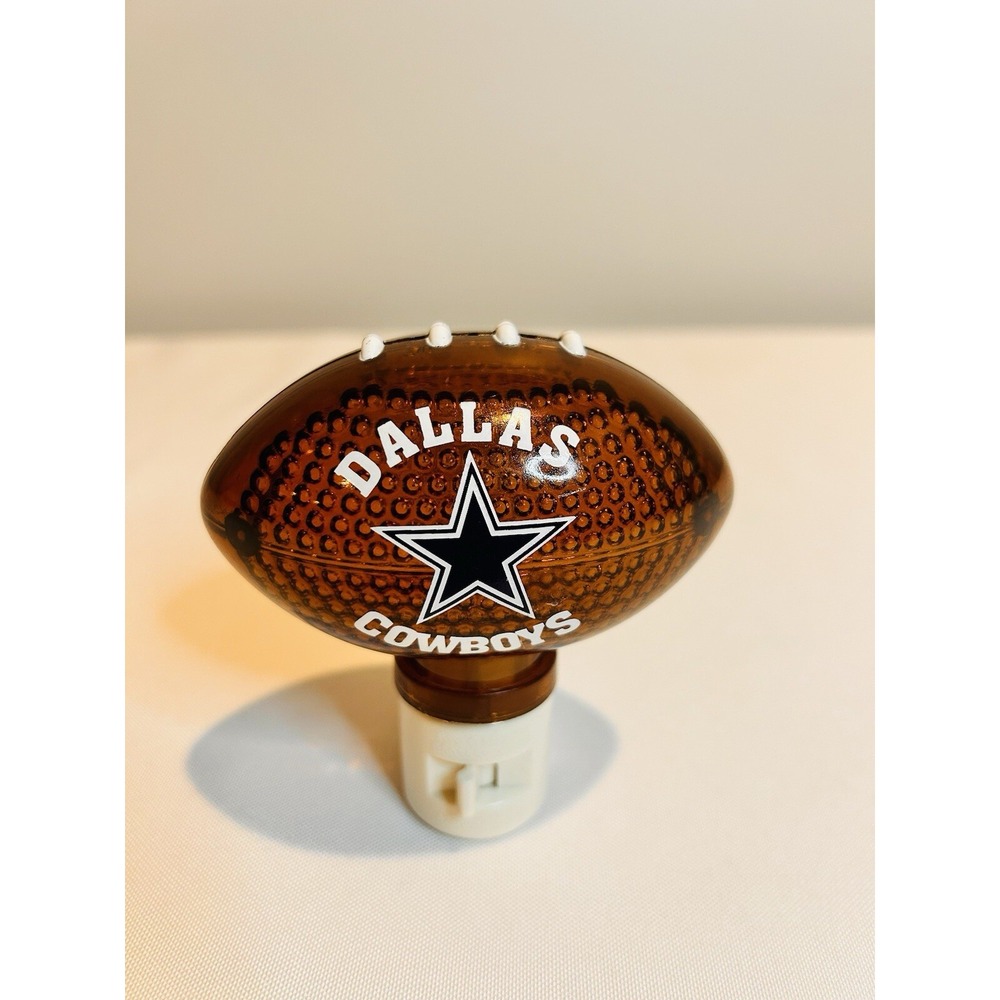 Vintage NFL Wilson Football Dallas Cowboys Night Light